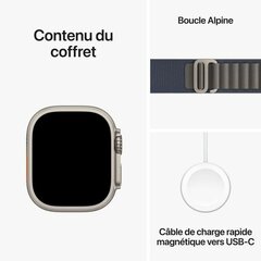 Viedpulkstenis Apple Ultra 2 Zils Titāna 49 mm цена и информация | Смарт-часы (smartwatch) | 220.lv