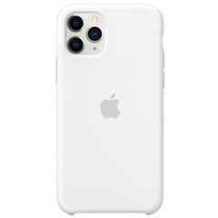 Официальный „Apple“ Silicone Case чехол - белый (iPhone 11 Pro) цена и информация | Чехлы для телефонов | 220.lv