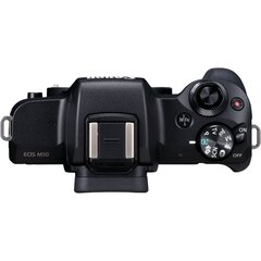 Canon EOS M50 korpuss (melns) - Demonstracinis (expo) - Baltoje kaste (balta kaste) cena un informācija | Digitālās fotokameras | 220.lv