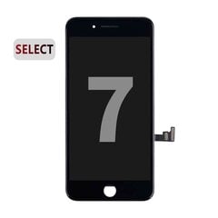 LCD Display NCC for Iphone 7 Black Metal Plate Select цена и информация | Запчасти для телефонов и инструменты для их ремонта | 220.lv