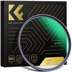 K&amp;F Concept Nano-X MCUV UV filtrs 58 mm cena un informācija | Filtri | 220.lv