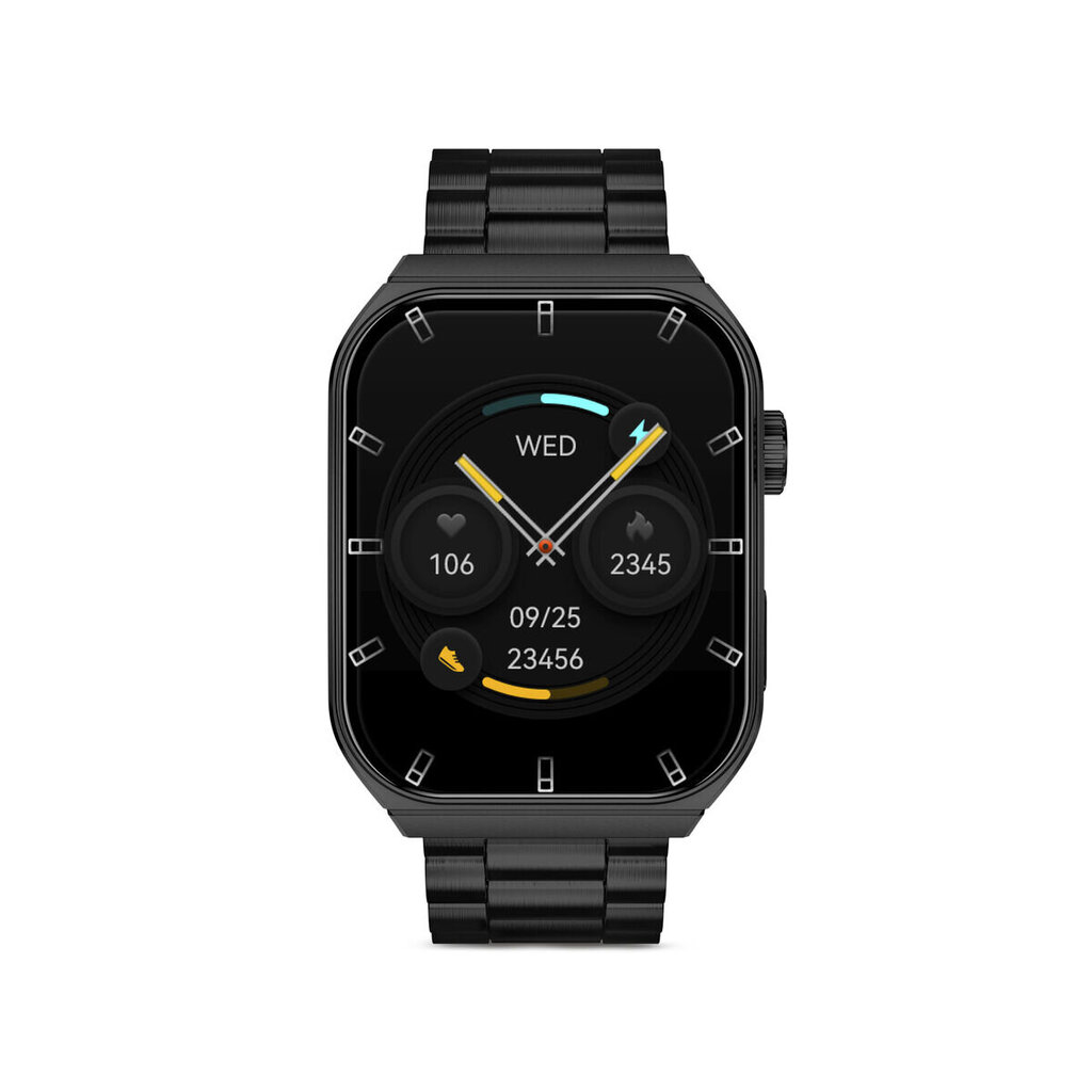 Viedpulkstenis KSIX Melns S7834632 цена и информация | Viedpulksteņi (smartwatch) | 220.lv