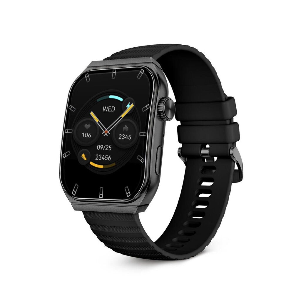 Viedpulkstenis KSIX Melns S7834632 цена и информация | Viedpulksteņi (smartwatch) | 220.lv