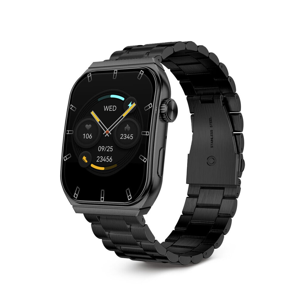 Viedpulkstenis KSIX Melns S7834632 цена и информация | Viedpulksteņi (smartwatch) | 220.lv