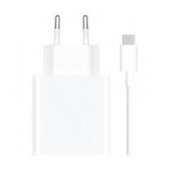 Xiaomi BHR6034EU1 Комбинированное зарядное устройство для путешествий с USB-A на USB-C, 120 Вт, белый цена и информация | Зарядные устройства для телефонов | 220.lv