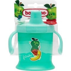 Neizlīstoša pudele - krūze Bambino Sip-not-drip, zaļa, 6 mēneši+, 200 ml цена и информация | Бутылочки и аксессуары | 220.lv