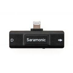 Saramonic SR-EA2D Mini Jack TRS / Lightning audio adapteris cena un informācija | Apgaismojums fotografēšanai | 220.lv