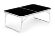 Tūrisma galds, saliekams piknika galds, melns, 60x40 cm cena un informācija | Dārza galdi | 220.lv