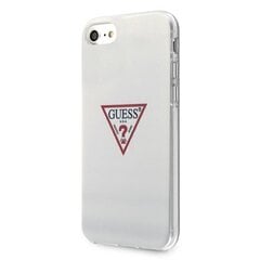 Guess GUHCI8PCUCTLWH iPhone 7|8|SE 2020 | SE 2022 biały|white hardcase Triangle Collection cena un informācija | Telefonu vāciņi, maciņi | 220.lv