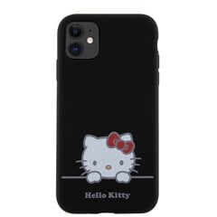 Hello Kitty Liquid Silicone Daydreaming Logo Case for iPhone 11 Black цена и информация | Чехлы для телефонов | 220.lv