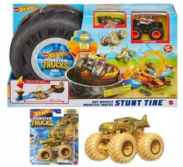 Triku trase Hot Wheels Monster Trucks GVK48 cena un informācija | Rotaļlietas zēniem | 220.lv