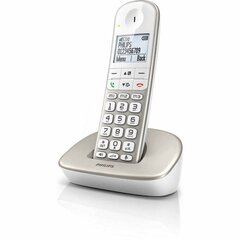 Беспроводный телефон Philips XL4901S/23 Белый DECT 1,9" цена и информация | Стационарные телефоны | 220.lv