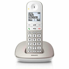 Беспроводный телефон Philips XL4901S/23 Белый DECT 1,9" цена и информация | Стационарные телефоны | 220.lv