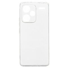 Īpaši dzidrs 1 mm korpuss Xiaomi Redmi Note 13 Pro Plus 5G Transparent cena un informācija | Telefonu vāciņi, maciņi | 220.lv