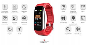 Giewont GW200-1 viedais pulkstenis ar siksniņu цена и информация | Смарт-часы (smartwatch) | 220.lv