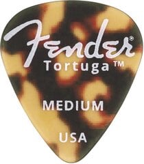 6 медиаторов комплект Fender Tortuga 351 Medium цена и информация | Принадлежности для музыкальных инструментов | 220.lv