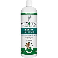 Освежитель для полости рта Vet's Best для собак, 500 мл цена и информация | Средства по уходу за животными | 220.lv