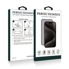 Защитное стекло дисплея 2.5D Privacy Perfectionists Tempered Glass Apple iPhone XR/11 черное цена и информация | Защитные пленки для телефонов | 220.lv