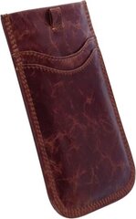 Etui Krusell Tumba Pouch 3XL brązowy (136|70|10mm) brown 95415 цена и информация | Чехлы для телефонов | 220.lv