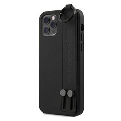 Mercedes MEHCP12LLSSBK iPhone 12 Pro Max 6,7" czarny|black hardcase Strap Line цена и информация | Чехлы для телефонов | 220.lv