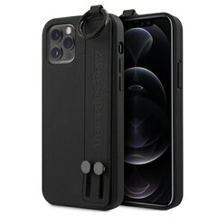 Mercedes MEHCP12LLSSBK iPhone 12 Pro Max 6,7" czarny|black hardcase Strap Line цена и информация | Чехлы для телефонов | 220.lv