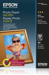 Epson Glossy A3 cena un informācija | Citi piederumi fotokamerām | 220.lv