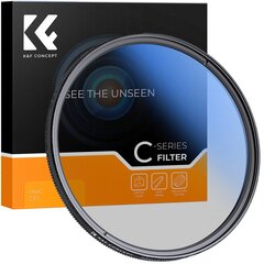 K&amp;F Concept Nano-C HMC CPL cirkulārais polarizācijas filtrs - 52 mm cena un informācija | Citi piederumi fotokamerām | 220.lv