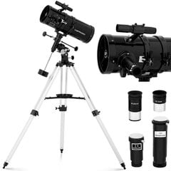 Ņūtona astronomiskais teleskops, Uniprodo UNI_TELESCOPE_111, 1400 mm, diametrs 150 mm. cena un informācija | Teleskopi un mikroskopi | 220.lv