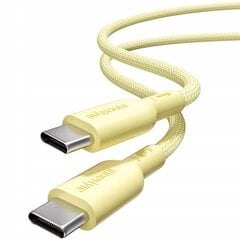 INNOSTYLE USB-C ĀTRĀS UZLĀDES KABELIS IPHONE SAMSUNG KEVLAR 240W 2M cena un informācija | Lādētāji un adapteri | 220.lv