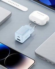 INNOSTYLE БЫСТРОЕ ЗАРЯДНОЕ УСТРОЙСТВО CUBE USB-C 35W USB TYPE C GAN II ДЛЯ SAMSUNG LED цена и информация | Зарядные устройства для телефонов | 220.lv