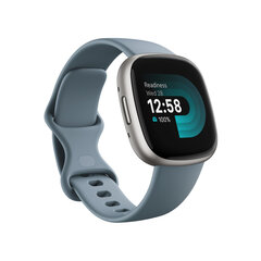 Fitbit Versa 4 Waterfall Blue/Platinum cena un informācija | Viedpulksteņi (smartwatch) | 220.lv