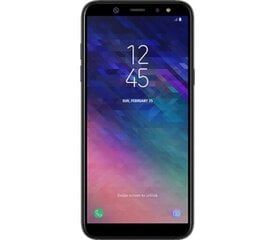 Samsung Galaxy A6 (2018), Single SIM Black cena un informācija | Mobilie telefoni | 220.lv