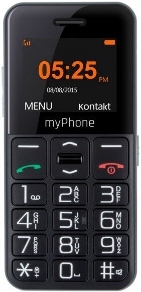 MyPhone HALO Easy black цена и информация | Mobilie telefoni | 220.lv