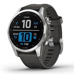 Garmin fēnix® 7S Silver/Graphite cena un informācija | Viedpulksteņi (smartwatch) | 220.lv