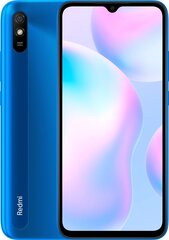 Xiaomi Redmi 9A Dual SIM 2/32GB,MZB0A37EU Glacial Blue cena un informācija | Mobilie telefoni | 220.lv