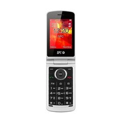 SPC Opal 2318N 2,8" Bluetooth 800 mAh White cena un informācija | Mobilie telefoni | 220.lv