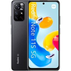 Xiaomi Redmi Note 11S 5G две SIM-карты 4/128Гб, Midnight Black цена и информация | Мобильные телефоны | 220.lv