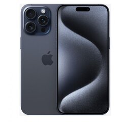 Apple iPhone 15 Pro Max 17 cm (6,7 collas) ar divām SIM kartēm iOS 17 5G C tipa USB 512 GB titāna, zils цена и информация | Мобильные телефоны | 220.lv