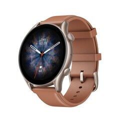 Amazfit GTR 3 Pro, Brown Leather цена и информация | Смарт-часы (smartwatch) | 220.lv