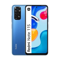 Xiaomi Redmi Note 11S 6,4" Octa Core 6 GB RAM 64 GB Blue cena un informācija | Mobilie telefoni | 220.lv