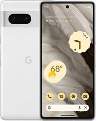 Google Pixel 7 5G Dual SIM 8/128GB Snow White (GA03933-GB) cena un informācija | Mobilie telefoni | 220.lv