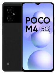 Xiaomi Poco M4 5G 6/128GB MZB0BEGEU Power Black cena un informācija | Mobilie telefoni | 220.lv