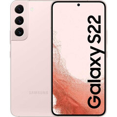 Samsung Galaxy S22 5G 8/256GB SM-S901BIDGEUB Pink Gold cena un informācija | Mobilie telefoni | 220.lv