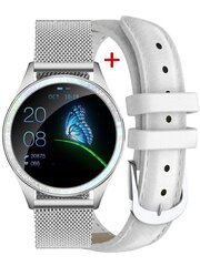 G. Rossi Beauty &amp; Fit 2 G.RSWBF2-3C1-1 Silver + White cena un informācija | Viedpulksteņi (smartwatch) | 220.lv