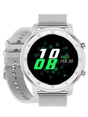 Pacific 17 Steel Silver + White cena un informācija | Viedpulksteņi (smartwatch) | 220.lv