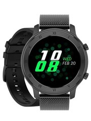 Pacific 17 Steel Black + Black cena un informācija | Viedpulksteņi (smartwatch) | 220.lv