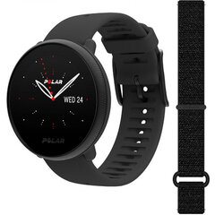 Polar Ignite 2 Pearl Black + Hook &amp; Loop Wristband cena un informācija | Viedpulksteņi (smartwatch) | 220.lv