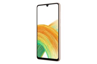 Samsung Galaxy A33 5G, 6/128GB, Dual SIM SM-A336BZOGEUE Awesome Peach cena un informācija | Mobilie telefoni | 220.lv