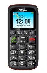 Maxcom MM428BB, ENG, Black cena un informācija | Mobilie telefoni | 220.lv