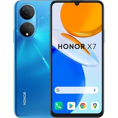 Honor X7, 128GB, Dual SIM Ocean Blue cena un informācija | Mobilie telefoni | 220.lv